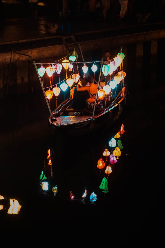 hoi an notte barca