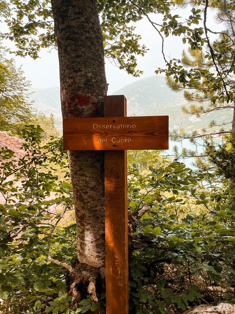 sentiero del cuore scanno